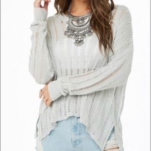 Open Knit Sweater